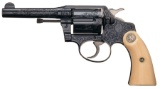 Factory Engraved Colt Police Positive Special Revolver