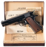 Outstanding Pre-War Colt Super 38 with Matching Number Colt and Letter