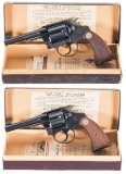 Two Colt Police Positive Special Double Action Revolvers