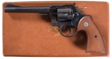 Colt Officer's Model Match .22 Double Action Revolver with Box