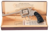 Pre-War Nickeled Colt Official Police Revolver with Box