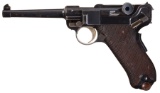 DWM 1900 Pistol 7.65 mm Luger Auto