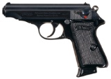 Aluminum Frame Walther PP Pistol with Holster
