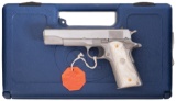 Colt Custom Government Model Semi-Automatic Pistol with Case