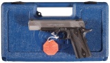 Colt Government Model Rail Gun Semi-Automatic Pistol with Case