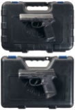 Two Semi-Automatic Pistols with Cases -A) FNH-USA FNX45