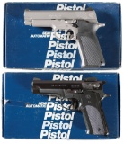 Two Smith & Wesson Semi-Automatic Pistols with Boxes