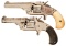 Two Smith & Wesson No. 1 1/2 Single Action Revolver