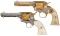 Pair of Texas Themed Colt Single Action Revolvers