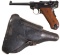 DWM 1900 Pistol 7.65 mm Luger Auto