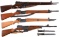 Four French Military Rifles