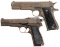 Two Military Semi-Automatic Pistols