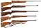 Five Winchester Sporting Rifles
