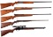 Five Winchester Long Guns
