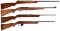 Four Winchester Rimfire Rifles