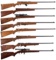 Eight Sporting Rifles