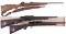 Three Savage Bolt Action Rifles