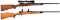 Two European Sporting Bolt Action Rifles