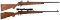 Two Bolt Action Rifles