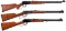 Three Winchester Lever Action Longarms
