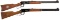 Two Winchester Commemorative Model 94 Lever Action Carbines