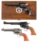 Three Ruger Single Action Revolvers