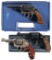 Three Smith & Wesson DA Revolvers