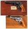 Two Smith & Wesson Cased Commemorative DA Revolvers