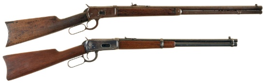 Two Winchester Lever Action Long Guns