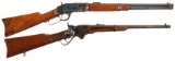 Two Lever Action Saddle Ring Carbines