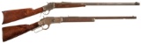 Two Antique Winchester Sporting Rifles