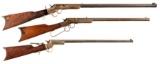 Three Antique American Single Shot Rifles