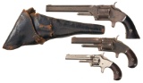 Three Smith & Wesson Antique Cartridge Revolvers