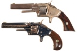 Two Antique Smith & Wesson .22 Revolvers