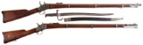 Two Antique Military Single Shot Rifles