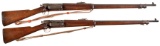 Two U.S. Krag-Jorgensen Bolt Action Rifles