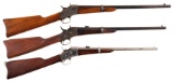 Three Remington Rolling Block Carbines