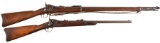 Two U.S. Springfield Trapdoor Long Guns