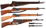Four French Military Rifles