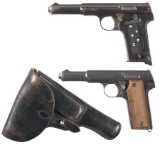 Two Spanish Semi-Automatic Pistols