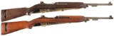 Two World War II U.S. Military Semi-Automatic Carbines