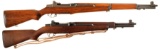 Two U.S. Springfield M1 Garand Semi-Automatic Rifles