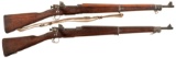 Two World War II U.S. Military Bolt Action Rifles