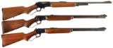 Three Marlin Lever Action Rifles