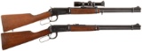 Two Winchester Lever Action Carbines