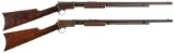 Two Winchester Slide Action Rifles