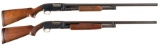 Two Winchester Slide Action Shotguns