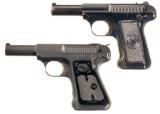 Two Savage Arms Semi-Automatic Pistols