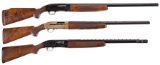 Three Winchester Semi-Automatic Shotguns