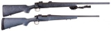 Two Remington Bolt Action Rifles